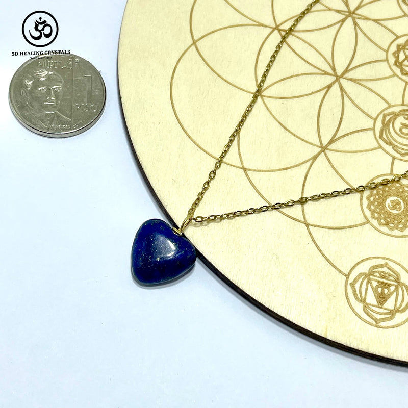 Authentic Crystal Stone Heart ♥️ Pendants