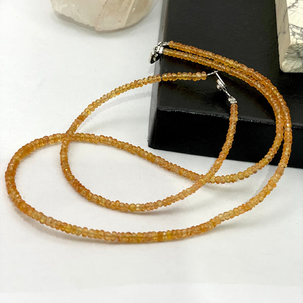 Orange Sapphire Necklace/Bracelet
