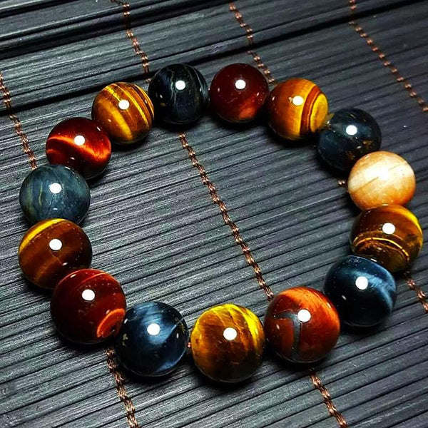 Multi colored on sale tigers eye