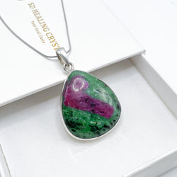 Ruby Zoisite Pendant 004