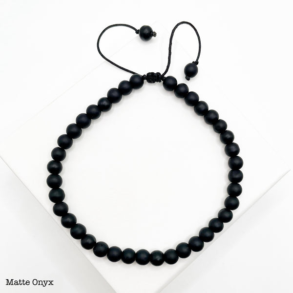 5D Grounding Anklet (Matte Onyx)