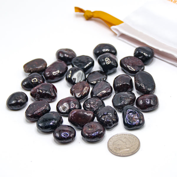 Garnet Tumbled Stones