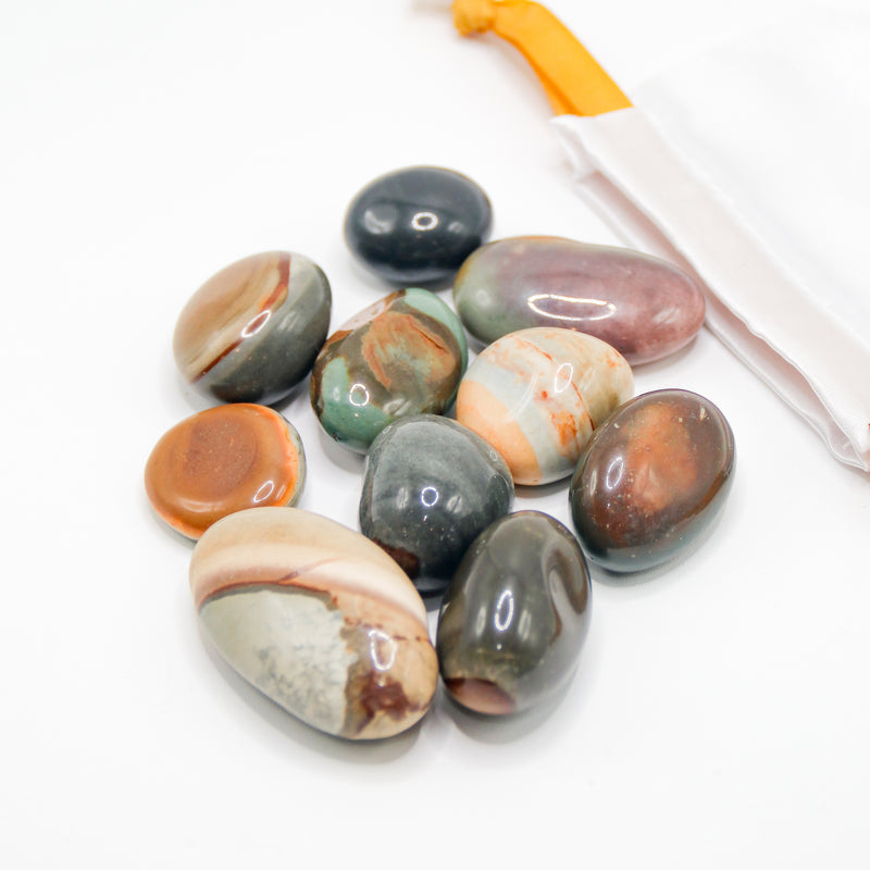 Polychrome Jasper Tumbled Stones