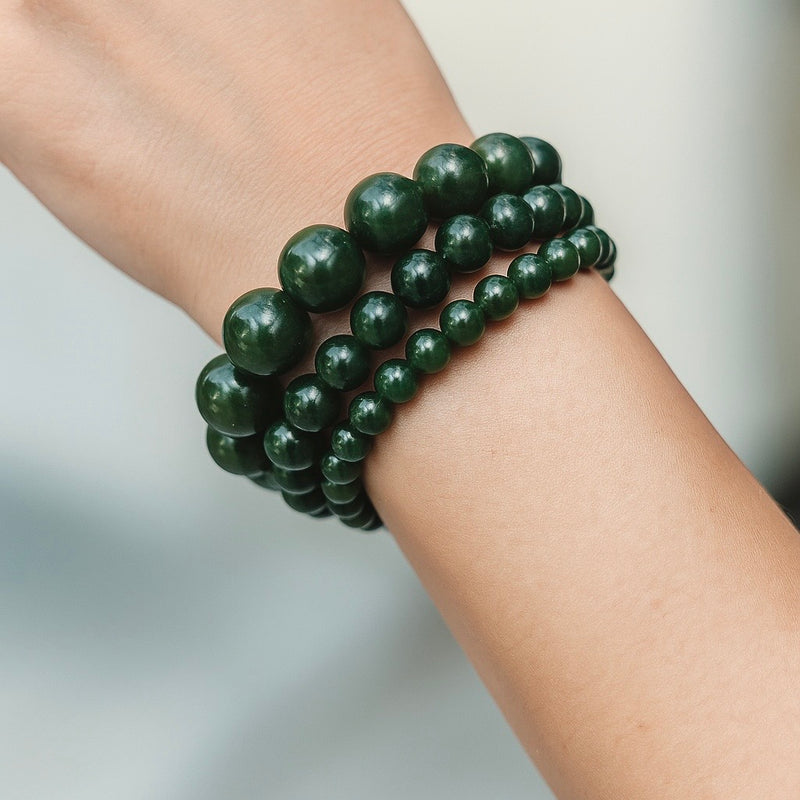Authentic Canadian Jade Bracelet – Healing, Good Fortune, Luck, Balance & Positive Energy
