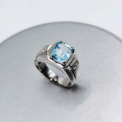 Aquamarine Ring