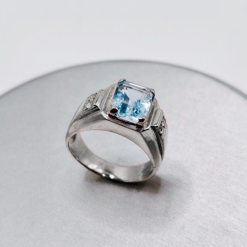Aquamarine Ring