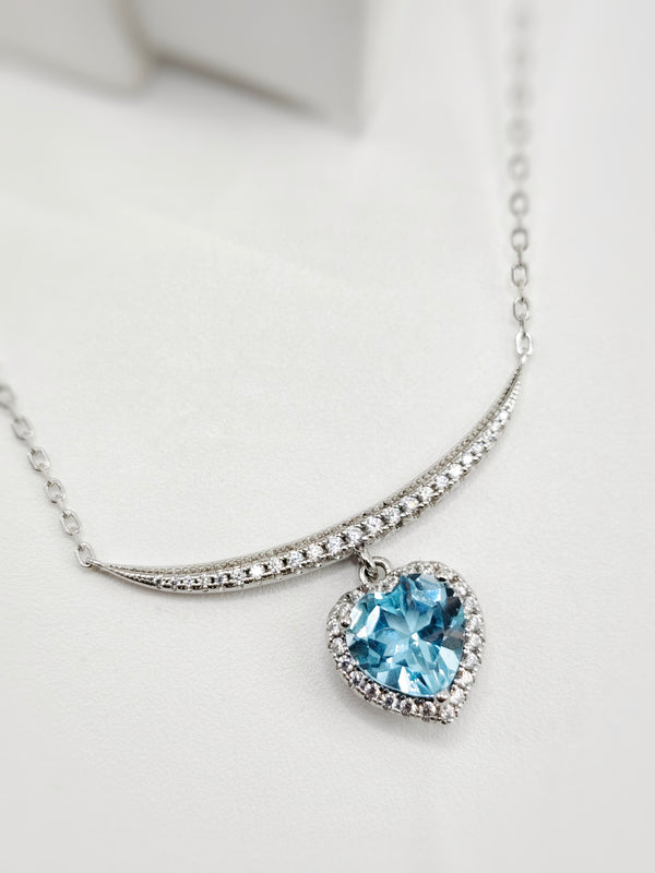 Blue Topaz Necklace
