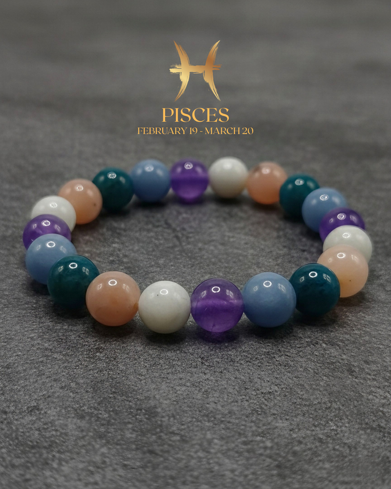 PISCES ZODIAC BRACELET (THE DREAMER AND EMPATH)