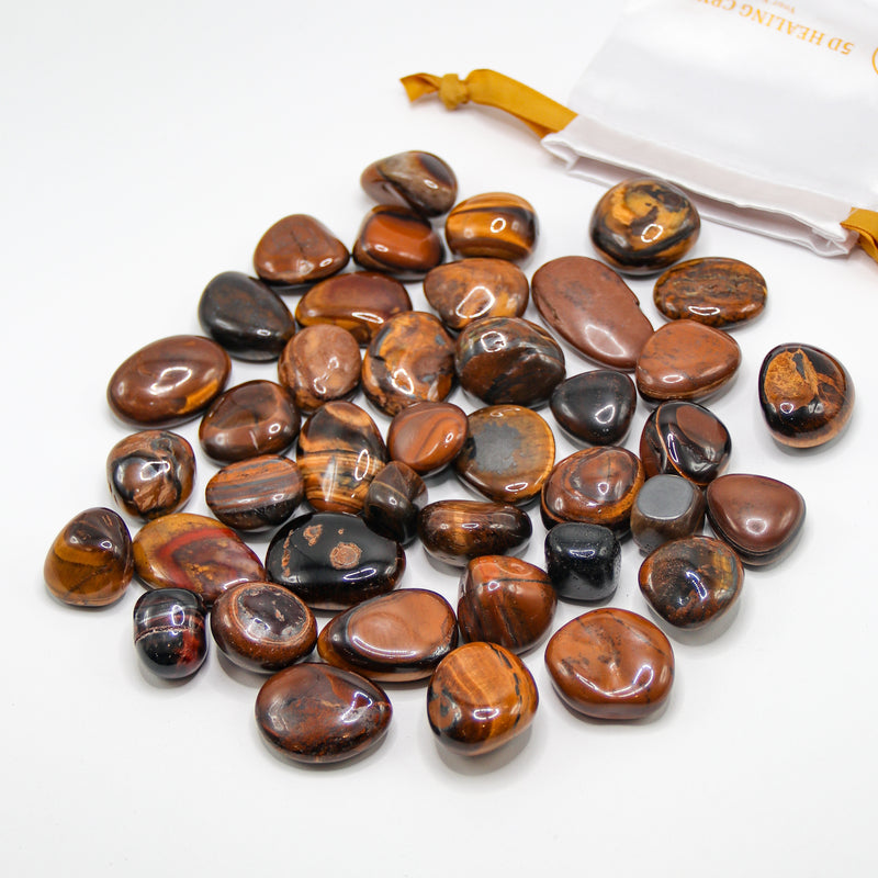 Tiger’s Eye Tumbled Stones