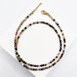 Multicolored Tourmaline Choker