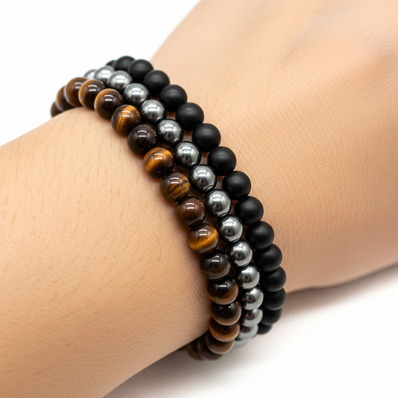 5D Shadow Strength Stackable Bracelets