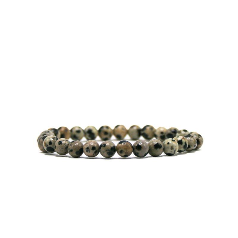 Dalmatian Jasper Bracelet (Regular Quality)