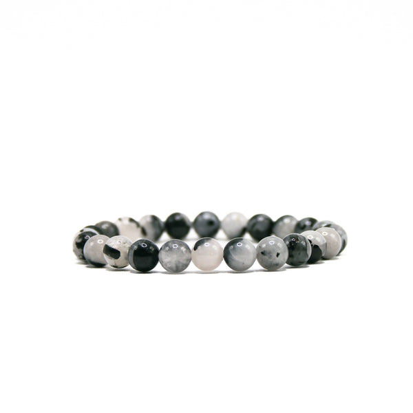 Tourmalinated Quartz Bracelet
