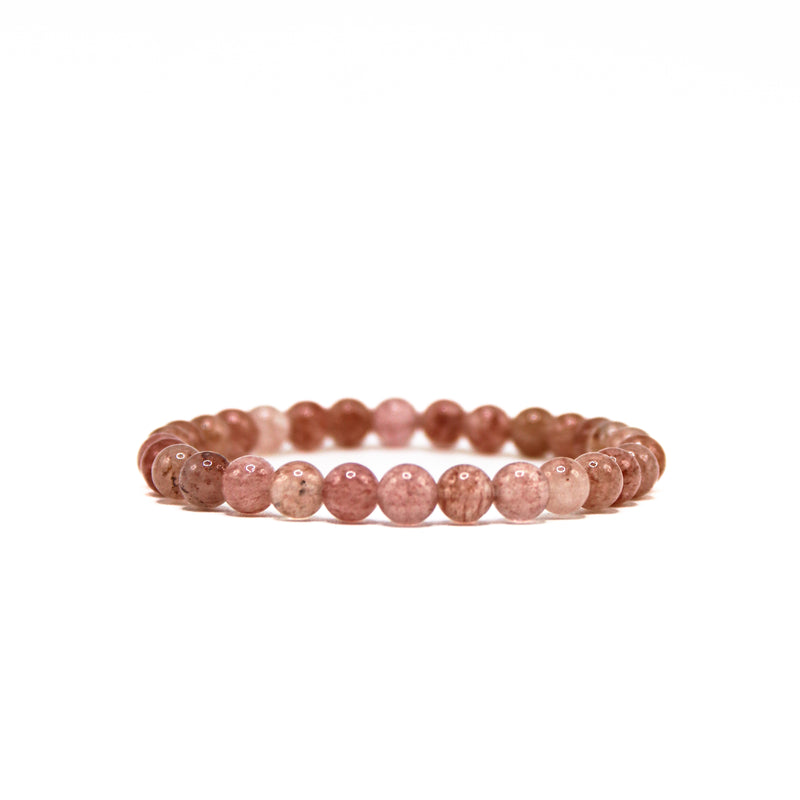 Strawberry Quartz Bracelet