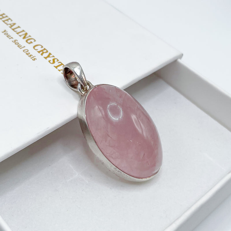 Rose Quartz Pendant 001