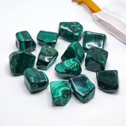 Malachite Tumbled Stones