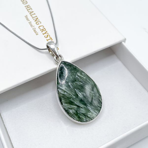 Seraphinite Pendant 005