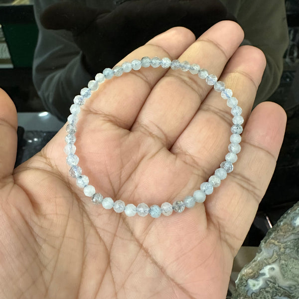 100% Real and Authentic Multi Faceted 4mm Bracelet