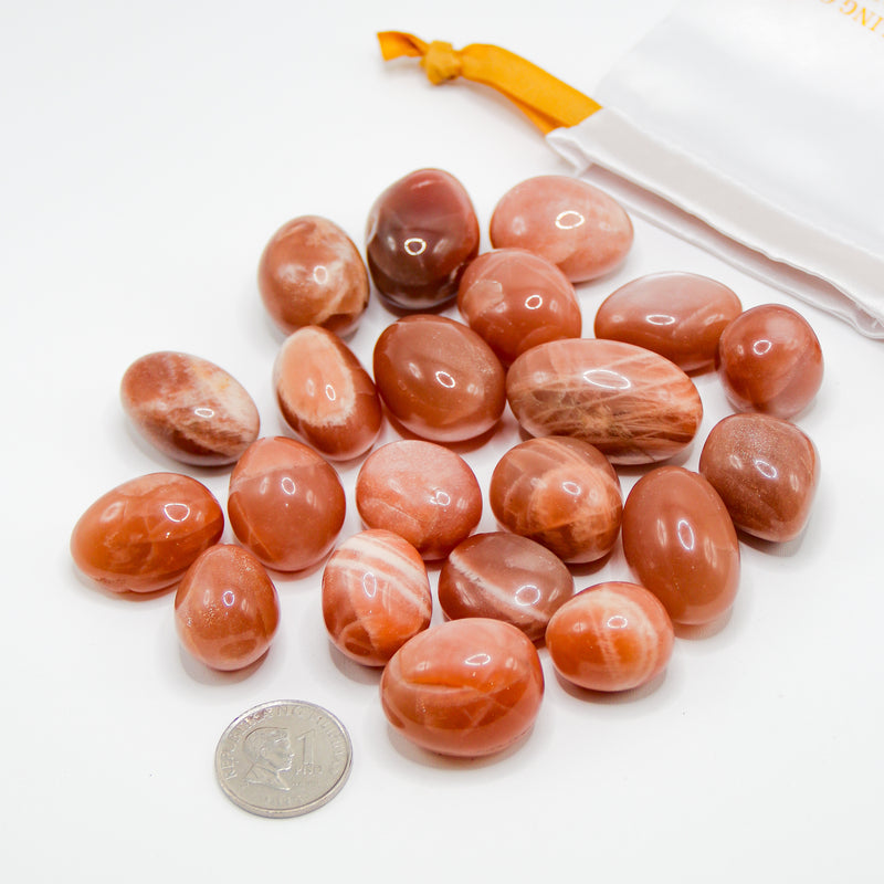 Sunstone High Quality Tumbled Stones