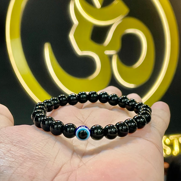 Authentic Real Onyx Evil Eye Bracelet