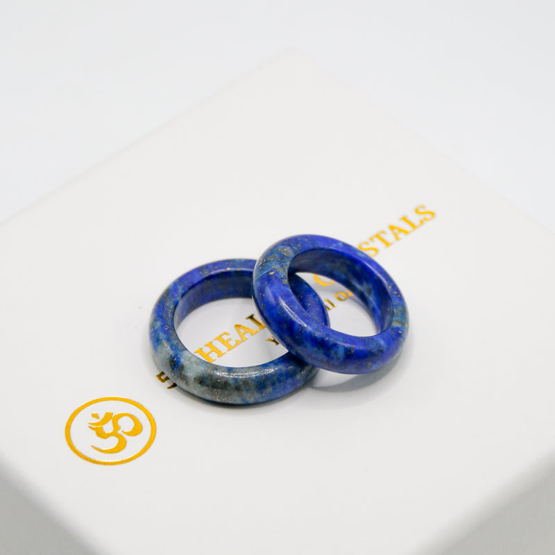 Lapis Lazuli Bangle Ring