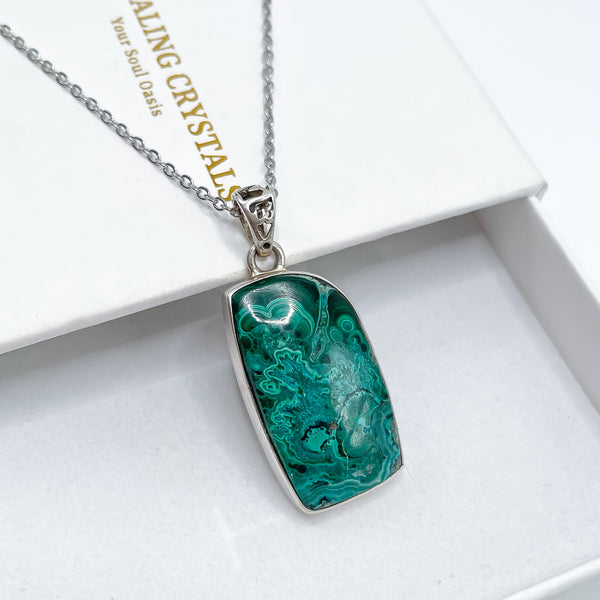 Malachite Pendant 001