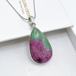 Ruby Zoisite Pendant 002