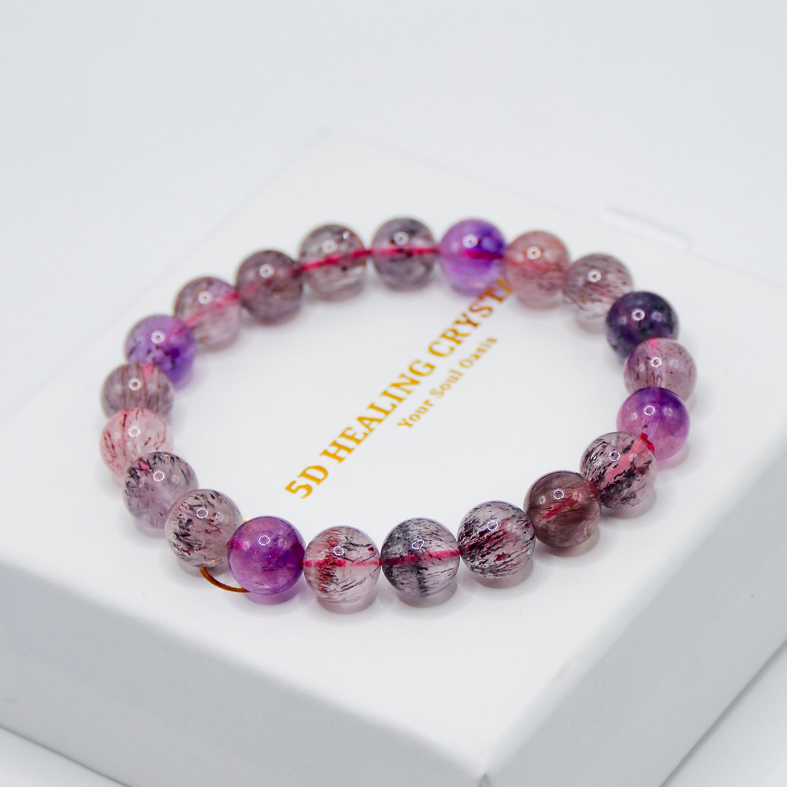High Quality Super Seven Bracelets – 5D Healing Crystals