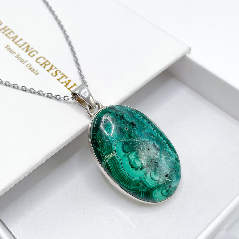 Malachite Pendant 002