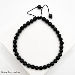 5D Grounding Anklet (Black Tourmaline)