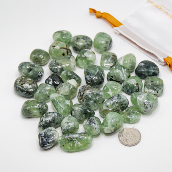 Prehnite Tumbled Stones