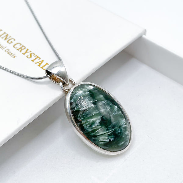 Seraphinite Pendant 001