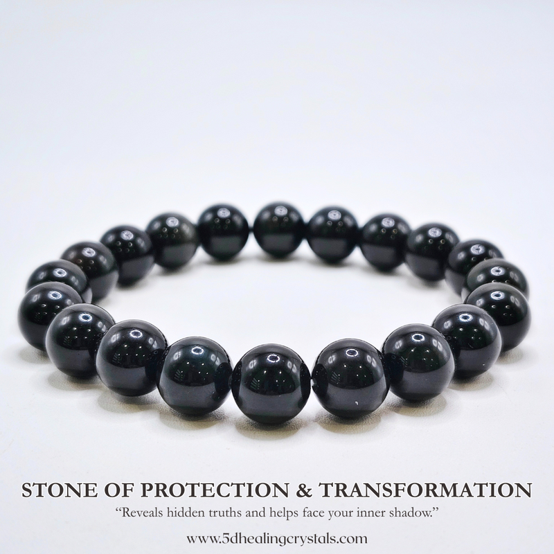 Black Obsidian Bracelet (Regular Quality)