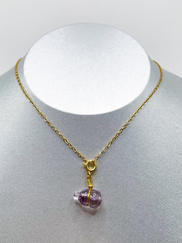 Amethyst Wu Lou Pendant