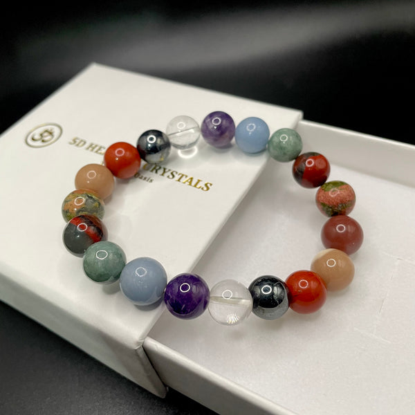 Healing and Wellness on All Levels Crystal Set Or Bracelet