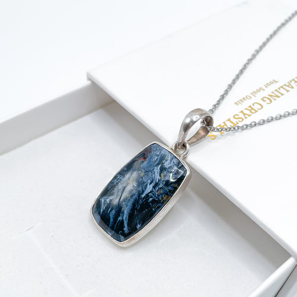 Blue Pietersite Pendant 004