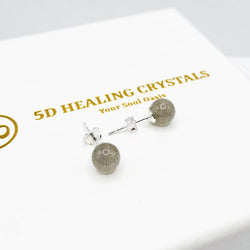 Labradorite Stud Earrings