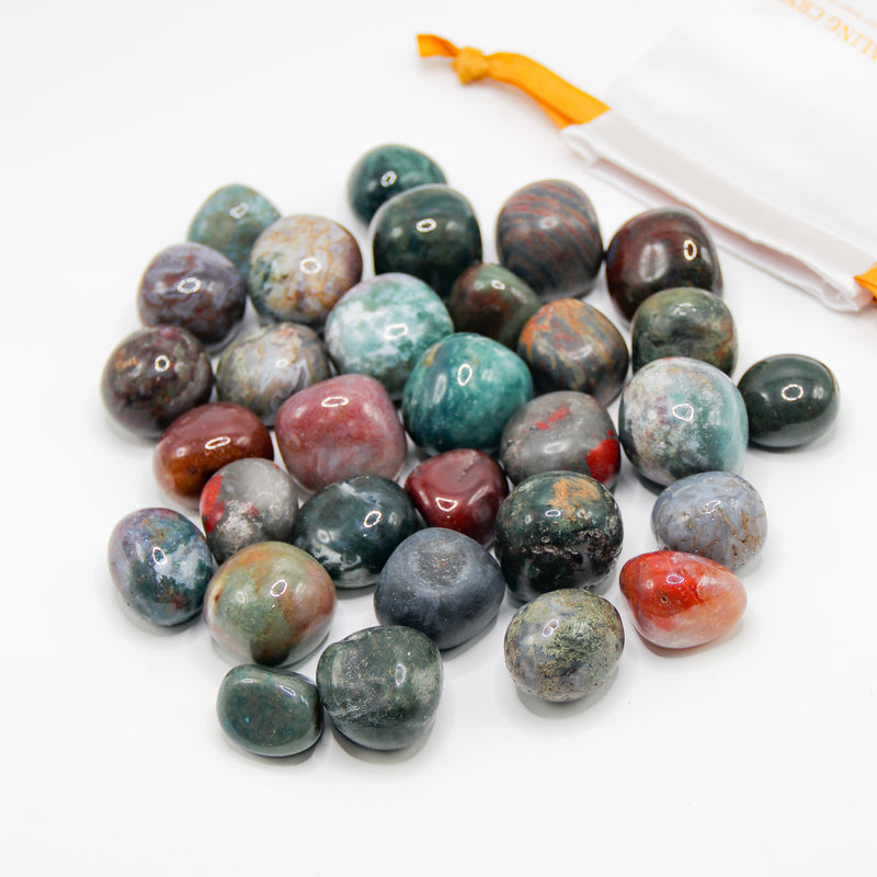 Ocean Jasper Tumbled Stones