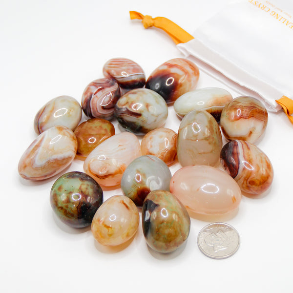 Botswana Agate Tumbled Stones