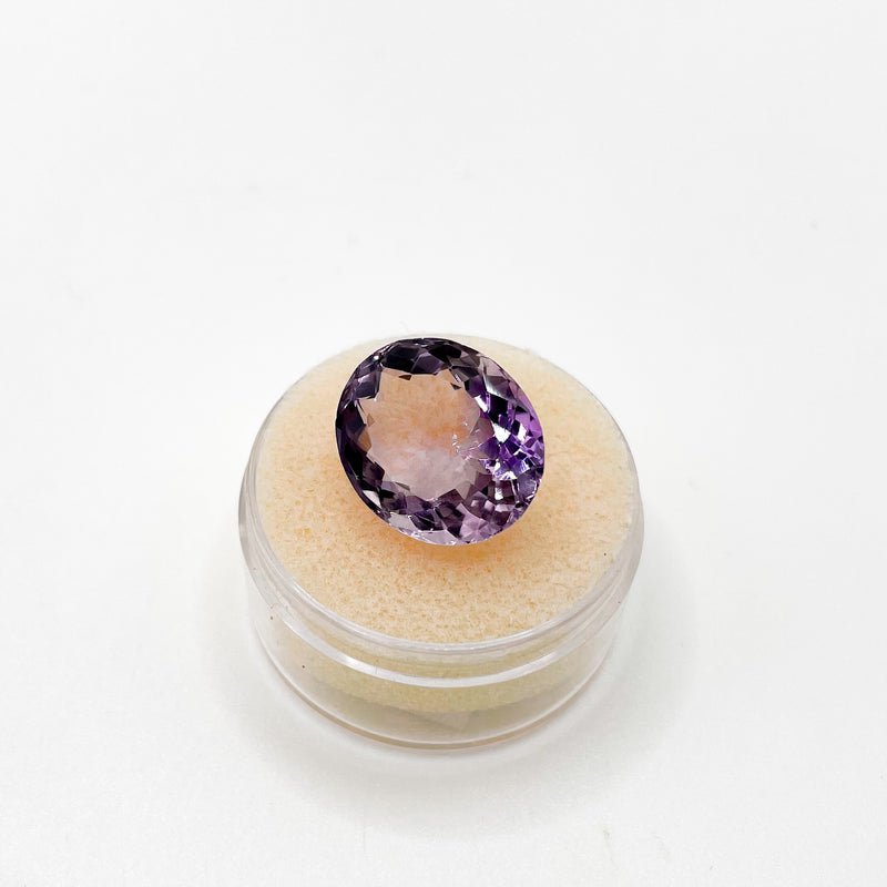 Amethyst Oval Cut Cabochon