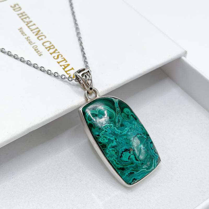 Malachite Pendant 001