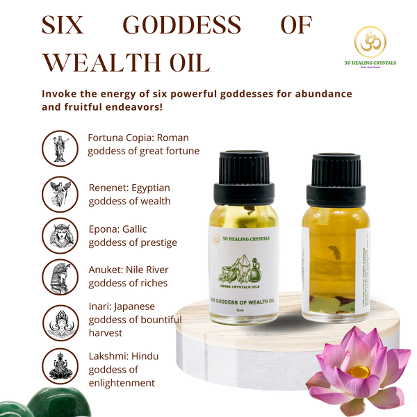 SIX GODDESS OF WEALTH OIL