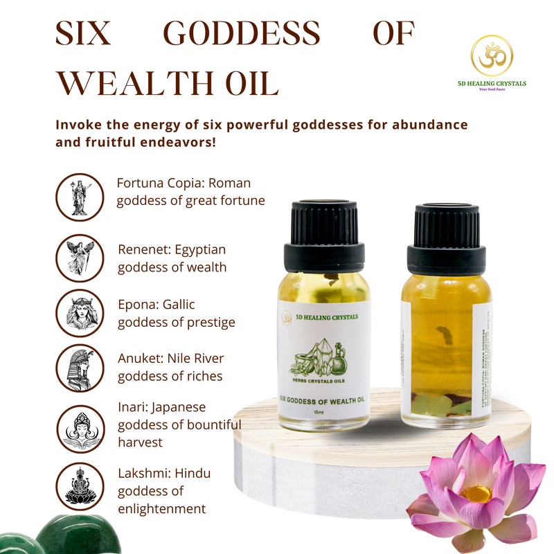 SIX GODDESS OF WEALTH OIL