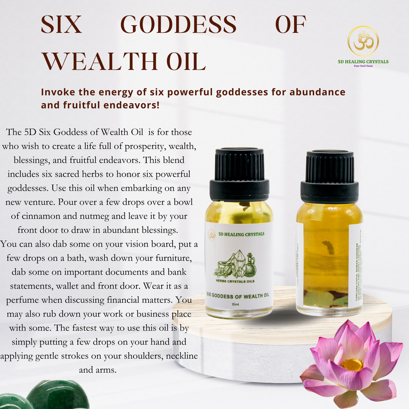 SIX GODDESS OF WEALTH OIL