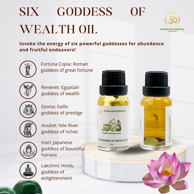 SIX GODDESS OF WEALTH OIL