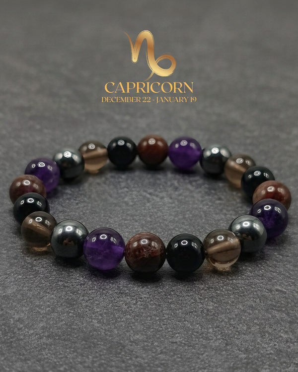 CAPRICORN ZODIAC BRACELET (THE AMBITIOUS MOUNTAIN CLIMBER)