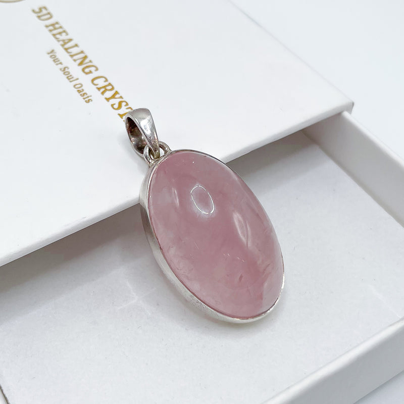 Rose Quartz Pendant 001