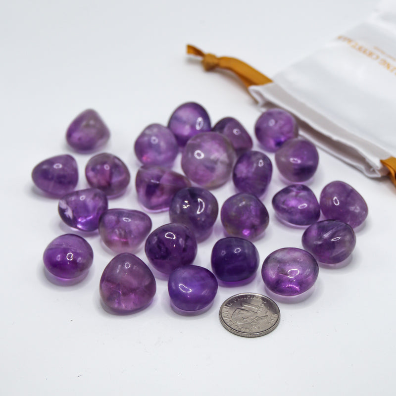 Amethyst Tumbled Stones