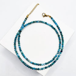 Blue Apatite Choker