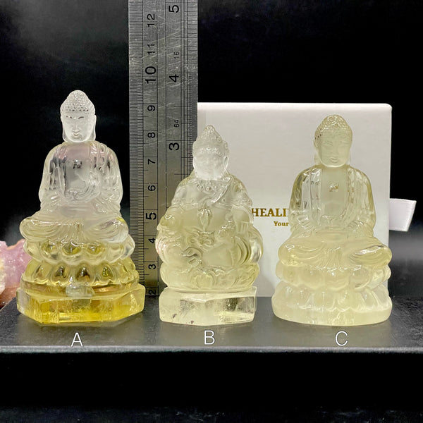 Citrine Buddha Goddess Figure